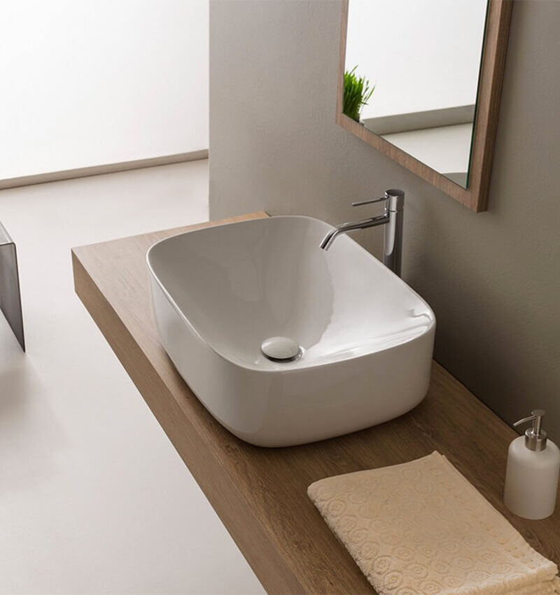 Console Ceramic Sink Vanity